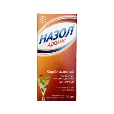 NAZOL ADVANS 0,5MG 30ML SPREY - 