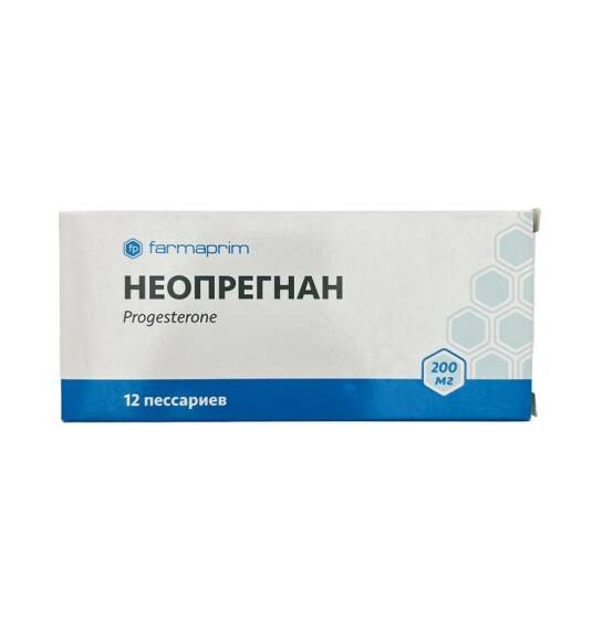 NEOPREGNAN 200MG N12 SUPP - 1