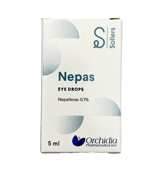 Nepas 0,1% 5 ml damla - 