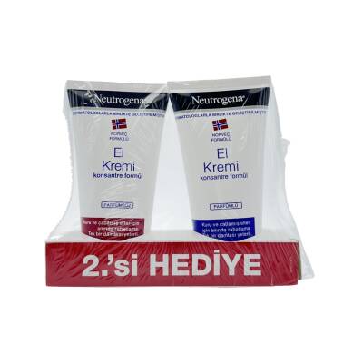 Neutrogena Əl Kremi Seti (parfümlü və parfümsüz) 75 ml N2 - NEUTROGENA
