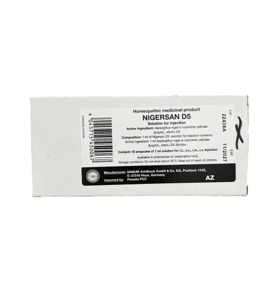 NIGERSAN D5 1ML 1ML N10 AMP - 1