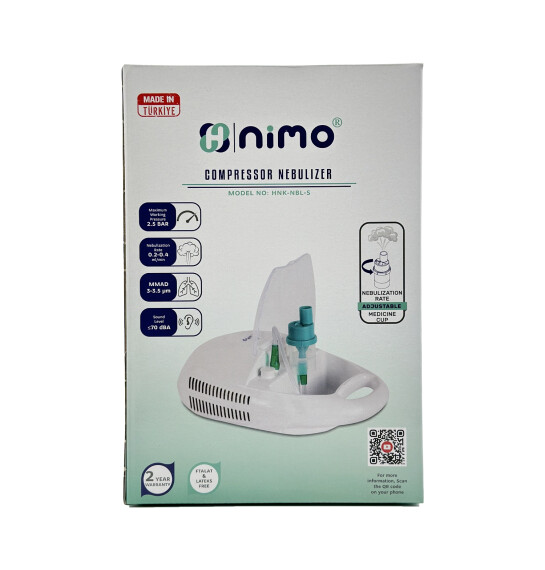 Nimo Kompressorlu Nebulizator HNK-NBL-S - NIMO
