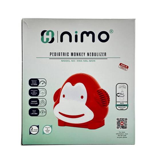 Nimo Kompressorlu Nebulizator Meymun pediatrik - 1
