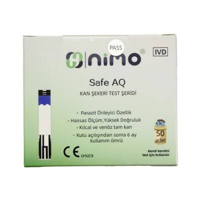 Nimo Qlukometr şəkər ölçmə cihazı N50 test stripləri - NIMO