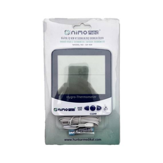 NIMO TERMOMETR DIJITAL ICERI COL DERECE NEMLIK OLCEN 3-LU SH-109 - 1