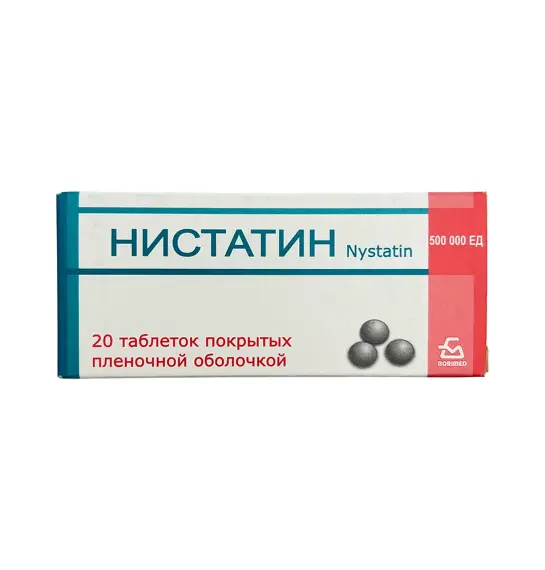 Nistatin 500 000 İU N20 tablet - 1
