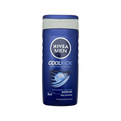 NIVEA 0702 FOR MEN COOL 250ML DUS GELI - NIVEA