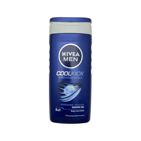NIVEA 0702 FOR MEN COOL 250ML DUS GELI - 1
