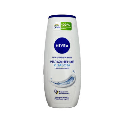 NIVEA 0802 NEJNOE UVLAJN.250ML DUS GELI - 