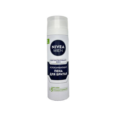Nivea 1720 Pena Dla Brit.sensitive, 200 ml - NIMO