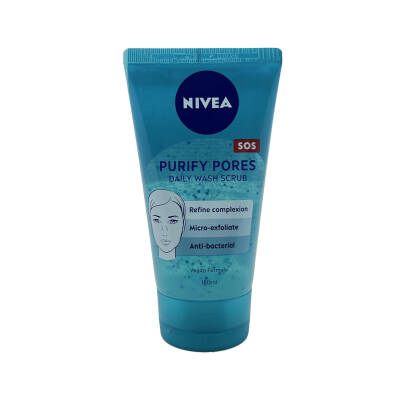 NIVEA 1963 GUNDELIK TEMIZLEYICI GEL SKRAB 150ML - NIVEA