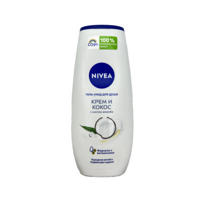 Nivea 2783/3606 Krem Kökos 250 ml Duş Geli - NIMO