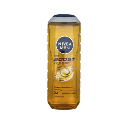 Nivea 2847 Beden Üz Və Saç 3V1 Boost 500 ml Duş Geli - NIMO