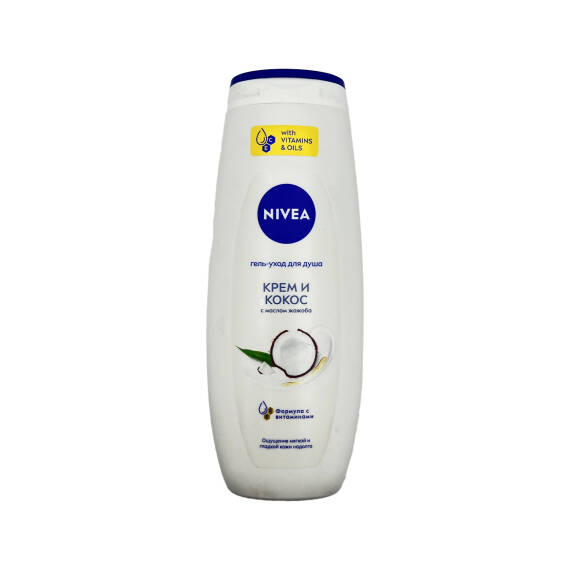 Nivea 3665 Krem Və Kökos 500 ml Duş Geli - 1