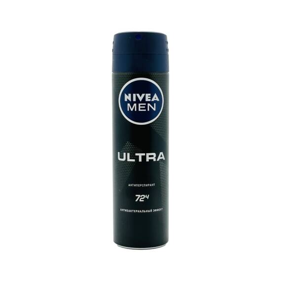 Nivea Men Ultra Sprey Antiperspirant, 150 ml - 1