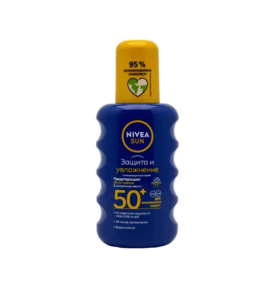 Nivea Sun Müdafiə və Nəmlənmə SPF50+ 200 ml - 1