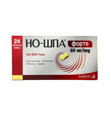 No-Spa Forte 80 Mg N24 tablet - 