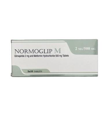 NORMOGLIP M 2/500MG N30 TB - 
