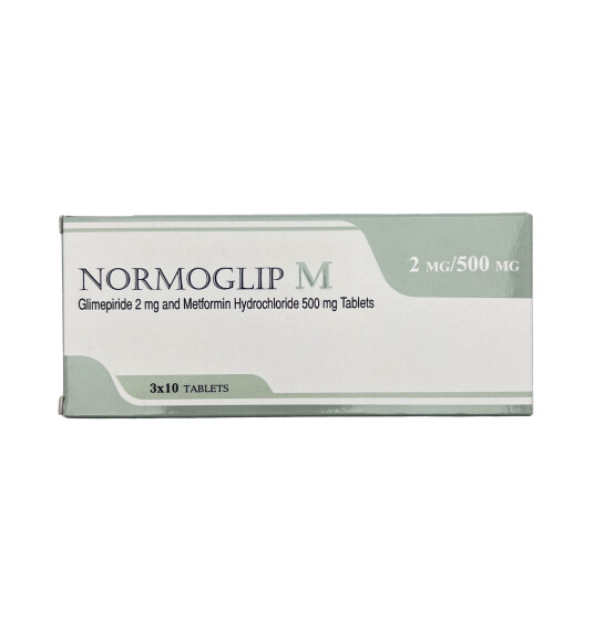 NORMOGLIP M 2/500MG N30 TB - 