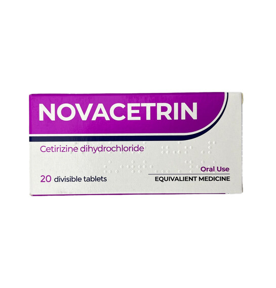 Novacetrin 10 Mg N20 tablet - 