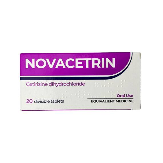NOVACETRIN 10MG N20 TB - 1