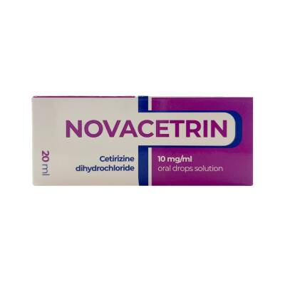NOVACETRIN 10MG 20ML DAMLA - 