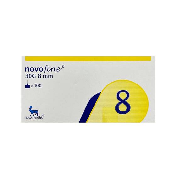 NOVOFINE 30G 0,3X8MM N100 - 1