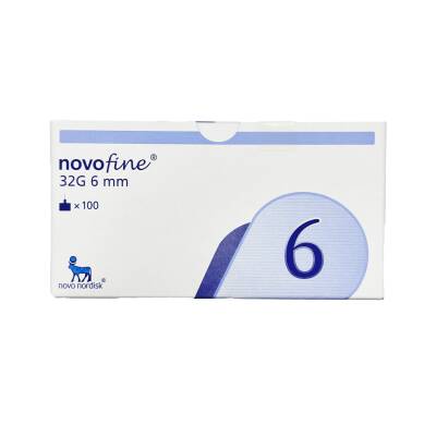 Novofine 32 G 0, 25x6 mm N100 - 