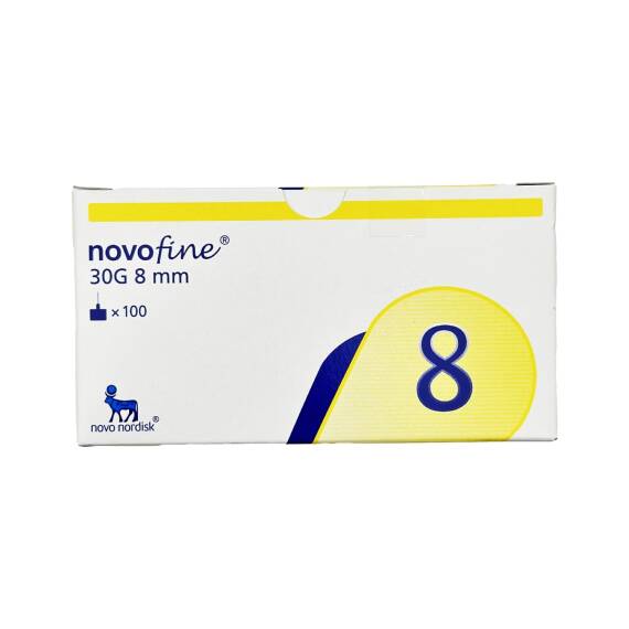 NOVOFINE INSULIN K.UCU 30 G 8 MM - 1
