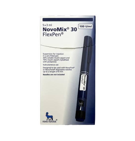 Novomiks 30 Fleksipen 100 İU 3 ml N5 qələm - 1