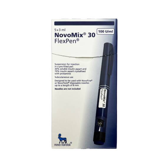 NOVOMIX 30 FLEXPEN 100 IU 3ML N5 PEN - 1