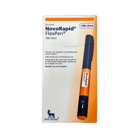NOVORAPID FLEXPEN 100 IU 3ML N5 PEN - 1