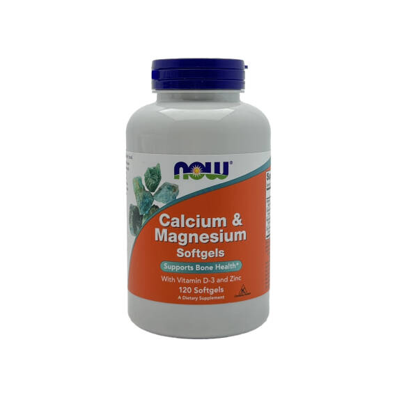 NOW CALCIUM&MAGNESIUM N120 KAPS - 1