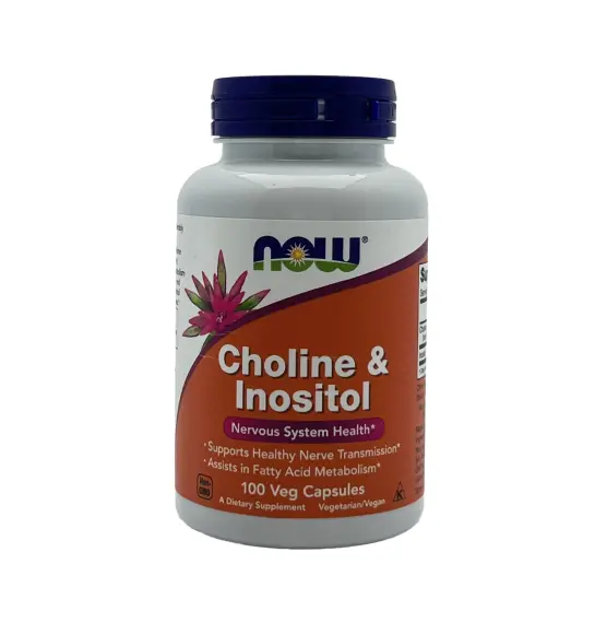 NOW CHOLINE INOSITOL N100 KAPS - 1