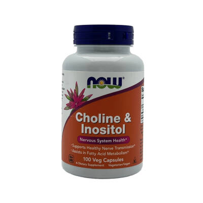 Now Choline Inositol N100 Kaps - NOW