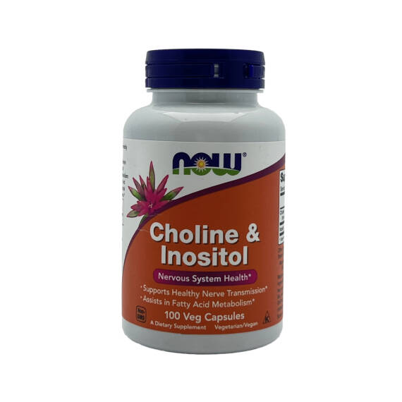 Now Choline Inositol N100 Kaps - 1