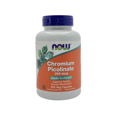 Now Chromium Picolinate 200 Mcg N 250 Kapsul - NOW