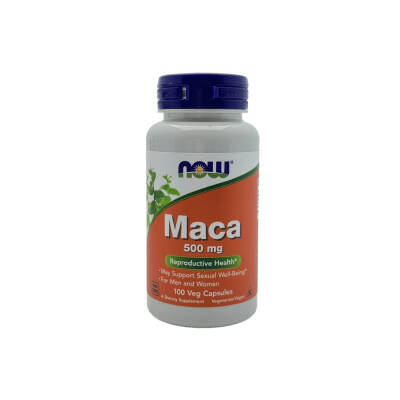 NOW MACA 500 MG N100 CAP - 