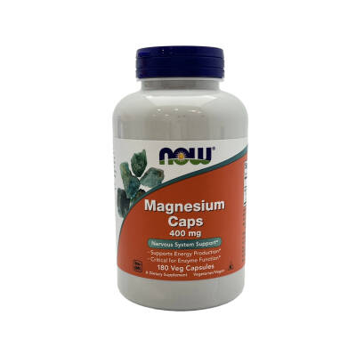 Now Magnesium Caps 400 Mg N180 Cap - NOW