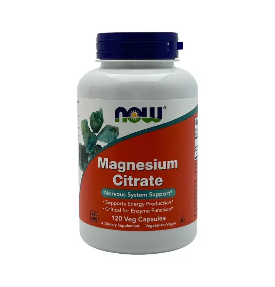NOW MAGNESIUM CITRATE N120 KAPS - 1
