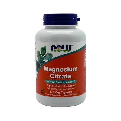 NOW MAGNESIUM CITRATE N120 KAPS - 