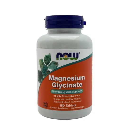 NOW MAGNESIUM GLYCINATE N180 TAB - 1