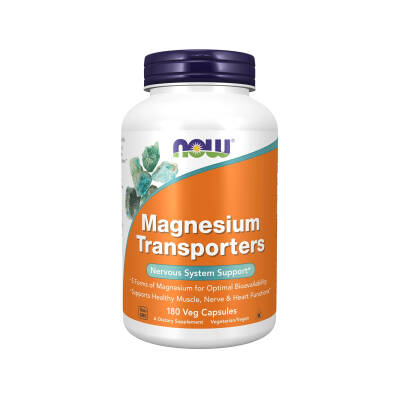 Now Magnesium Transporters N180 Kaps - NOW