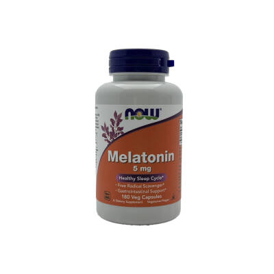 NOW MELATONIN 5MG N180 KAP - 