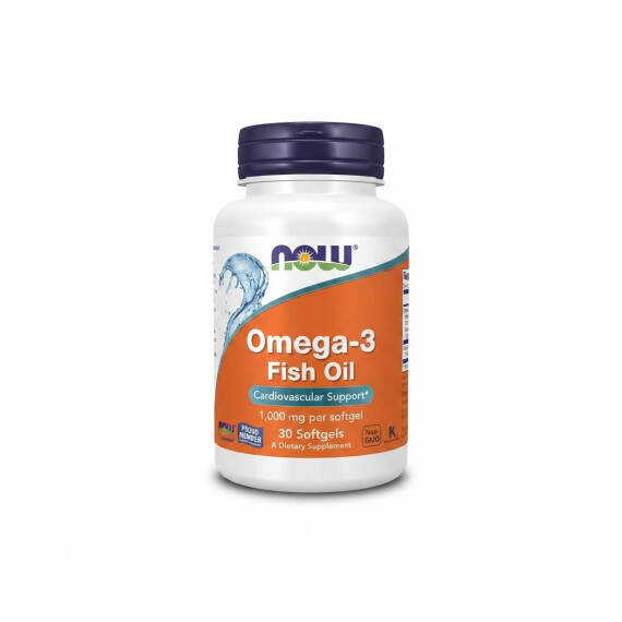NOW OMEGA-3 FISH OIL N30 SOFTGEL - 1