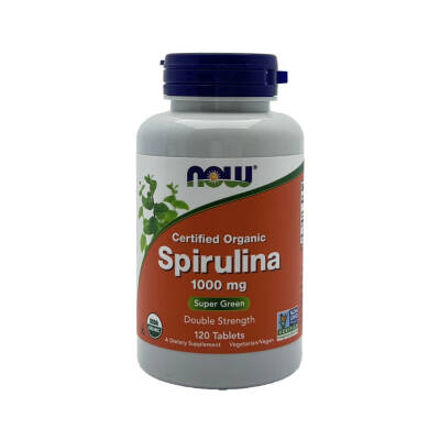 NOW SPIRULINA 1000 MG N120 TAB - 