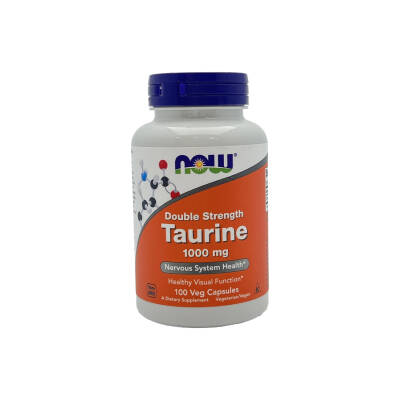 Now Taurine 1000mg N100 Kaps - NOW