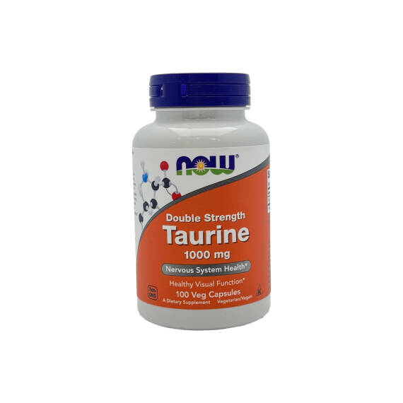 Now Taurine 1000mg N100 Kaps - 1