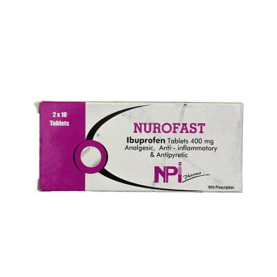 NUROFAST 400MG N20 TB - 