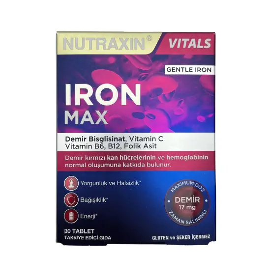 NUTRAXIN IRON MAX N30 TAB - 1